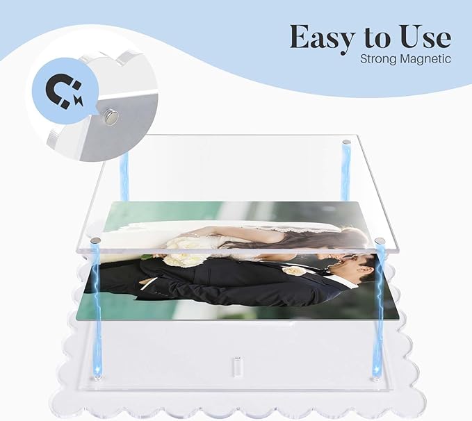 Cuspin 8x10 Acrylic Picture Frames 2 Pack - Image 4