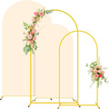 Metal Arch Backdrop Stand Set of 2 by FUHSY