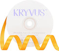 Yellow Satin Ribbon 3/8 inch X Continuous 50 Yards, Single Face Polyester by Kryvusribbon