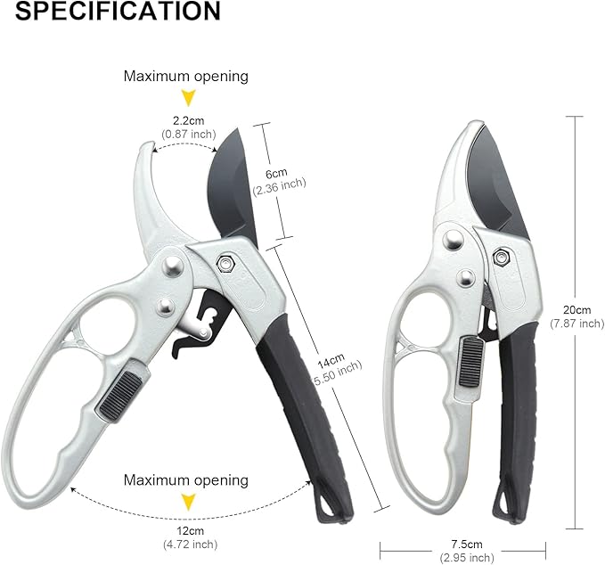 Ultra Sharp Germany Steel Pruning Shears - Image 8
