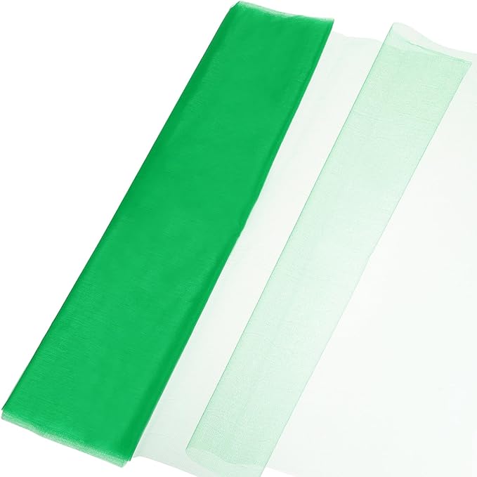 uxcell 19" by 5.5 Yard Tulle Fabric Backdrop Curtains by uxcell