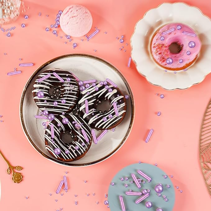Kasvan Purple Mix Sugar Sprinkles - Image 7
