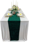 Luxurious Crushed Velvet Table Runner, Wedding Reception Decorations, Soft by EHLDekol