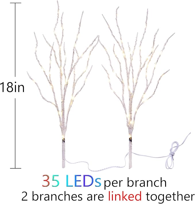Fudios Lighted Birch Branches - Image 6