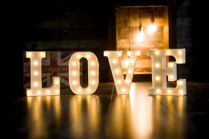 Foaky LED Letter Lights Sign Marquee Light Up Letters Sign - Image 5
