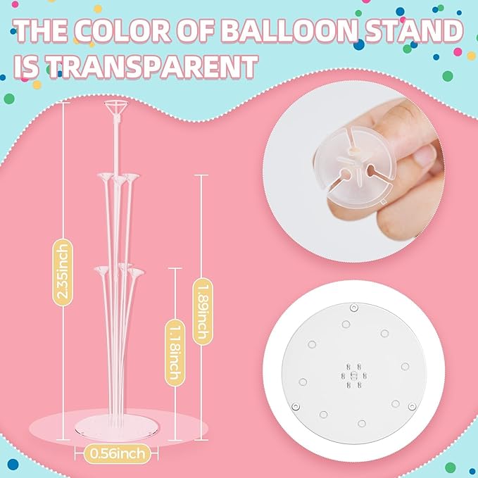 4 Set Balloon Stand Kit - Image 2