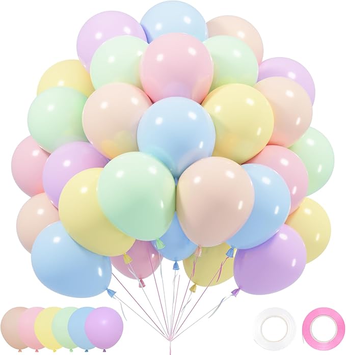 Netnology Pastel Balloons Set by Netnology