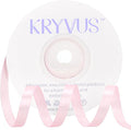 Baby Pink Satin Ribbon 1/4 inch X Continuous 25 Yards, Single Face Polyester by Kryvusribbon
