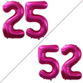 GOER Number 25 Balloons for 25th Birthday Party Decorations, 42 Inch Jumbo Foil by GOER