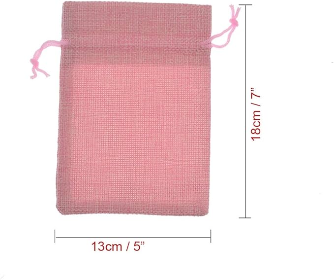 20Pcs Burlap Bags with Drawstring, 5x7 Inch Jute Gift Bags Bulk - Image 7