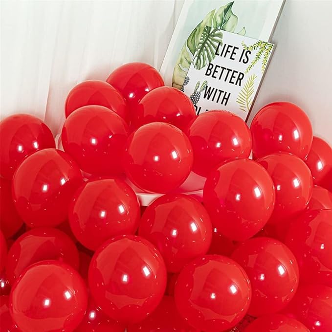 400 Pcs Red Balloons 10 Inch Latex Matte Balloon - Image 4