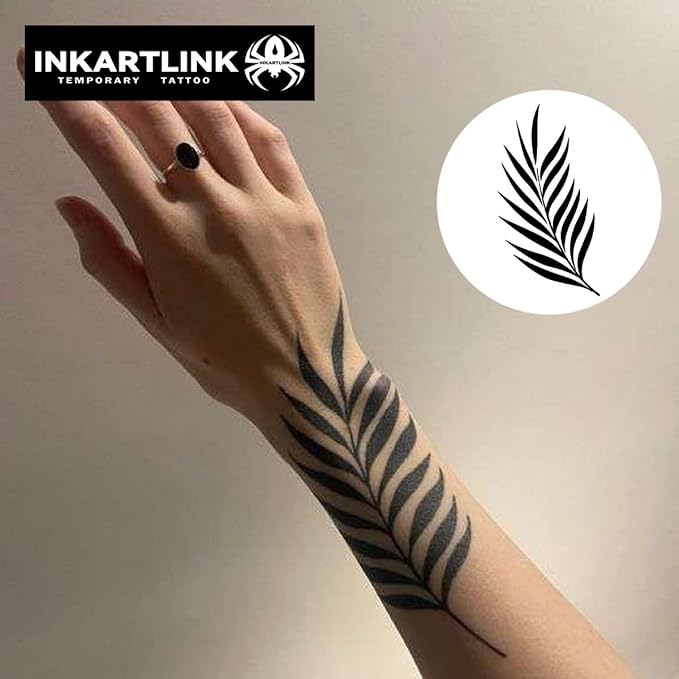INKARTLINK Tattoo Tech, 2 Sheets Extra Large Semi Permanent Tattoo, Adult Art - Image 2
