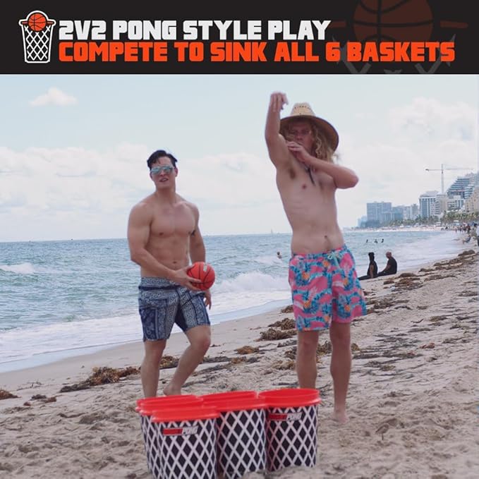 Giant Yard Pong and Basketball Game - Image 5