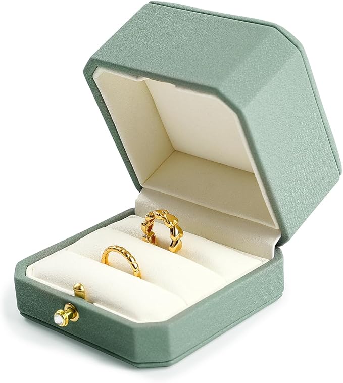 Oirlv Premium Leather Double Ring Box - Image 7