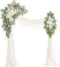 Artificial Arch Flowers Kit, Ceremony and Reception Background Rose Decoration by Muhanjia