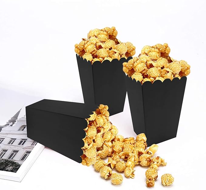 36 Pcs Popcorn Boxes Mini Paper Popcorn Box Cardboard Popcorn Container - Image 4