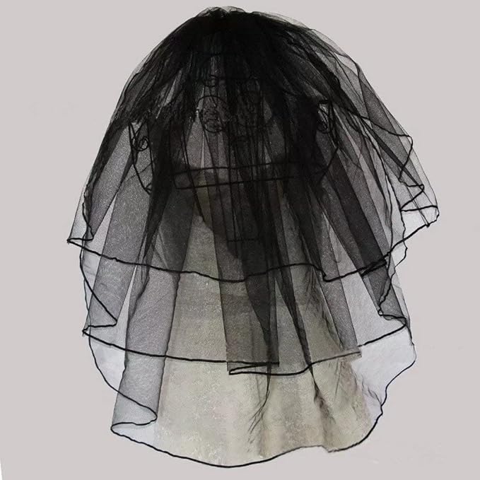 Women's Short Wedding Veils - Image 2