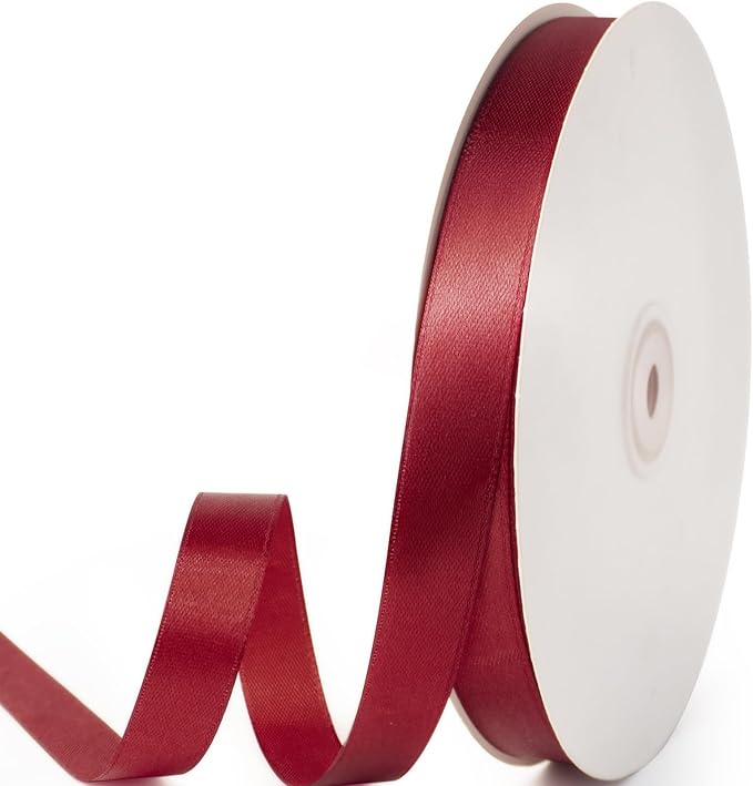 5/8" x 100 Yards Satin Ribbon by Quhora