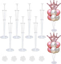 7 Sets Balloon Stands for Table Balloon Stand Kits Clear Table Balloon by ROYUYE