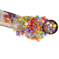 Edible Multicolor Sugar Pearls Candy Sprinkles 120G/ 4.23Ounce Baking Cake by Homankit