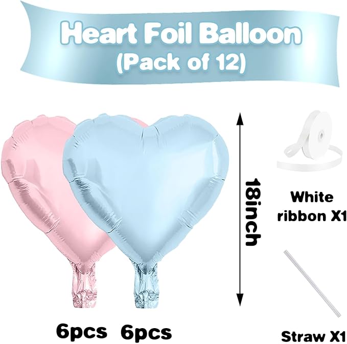 Pink Blue Balloons - Image 2