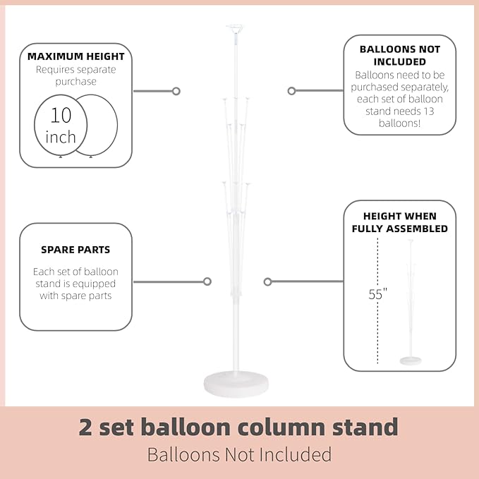 Balloon Column Stand Kit Set of 2 - Image 2