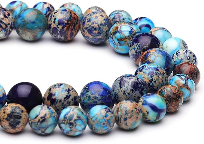 10mm Natural Stone Beads for Jewelry Making - Image 2
