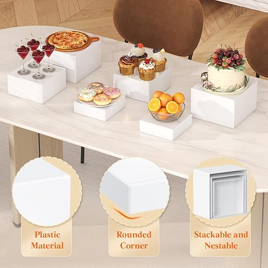 Lifewit Buffet Risers and Stands Up to 7.8", Food Risers - Image 3