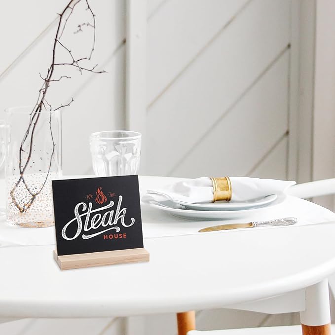 Double-Sided Small Chalkboard Signs - Image 5