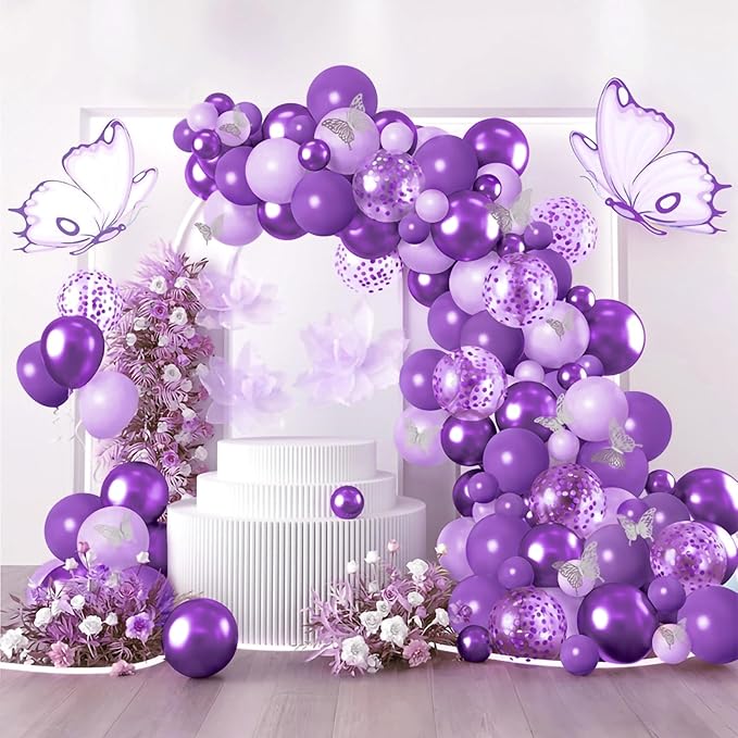 Netnology Purple Balloons Set - Image 5