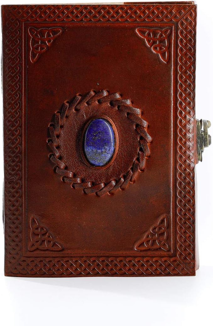 Vintage Leather Journal Handmade Buffalo Non-Refillable Deckle Edge Paper – by KomalsPassionLeather