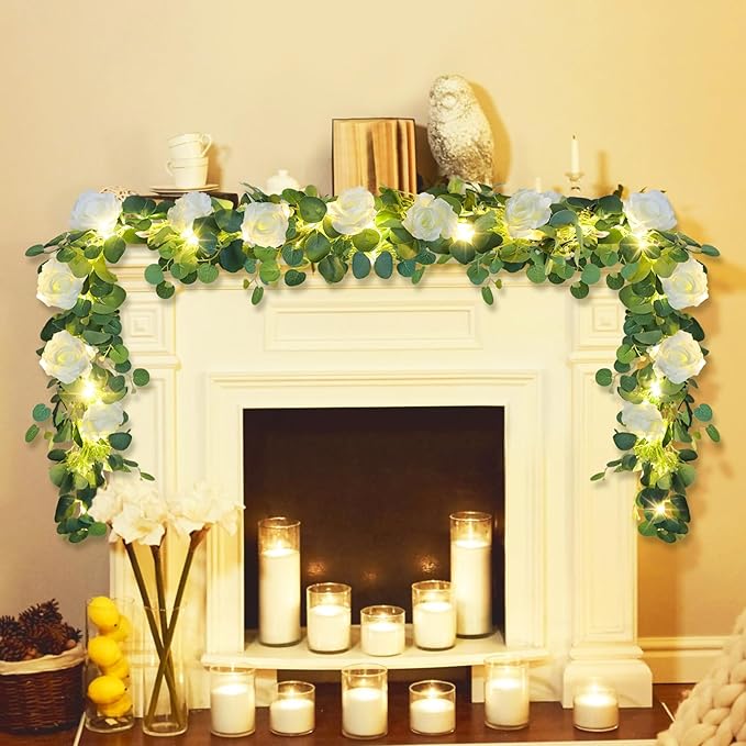 MACTING 6.6FT Flower Garland - Image 5
