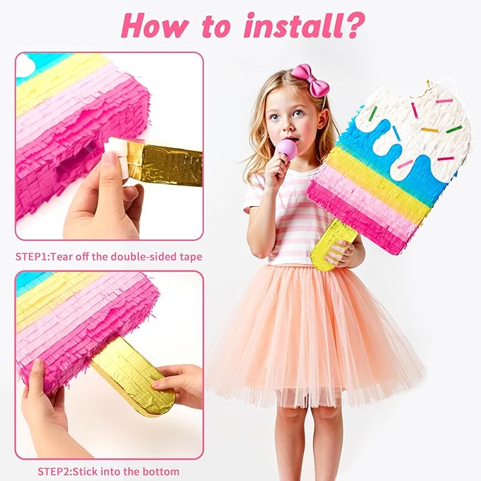 WERNNSAI Ice Cream Piñata - Image 5
