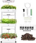 Ahopegarden Indoor Garden Hydroponics Growing System Kit: 66 Pods Plant Herb by Ahopegarden