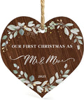 2025 First Christmas Married Ornament, First Year as Mr and Mrs Christmas by SIABERTERL