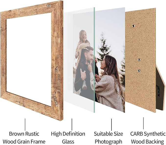 8x10 Picture Frame Set of 4 - Image 4
