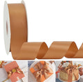 HUIHUANG Terracotta Ribbon 1-1/2 inch Double-Faced Satin Ribbon 50 Yards by HUIHUANG