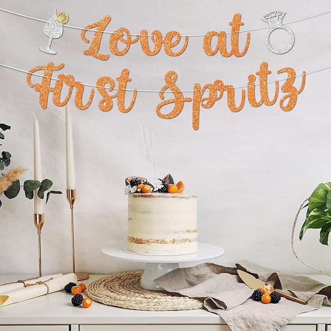 Love At First Spritz Wedding Banner - Image 6