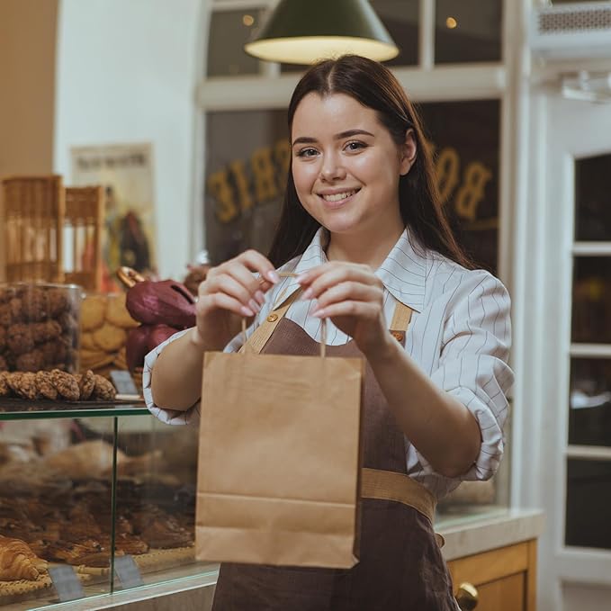 METAPRINT Brown Paper Gift Bags - Image 9