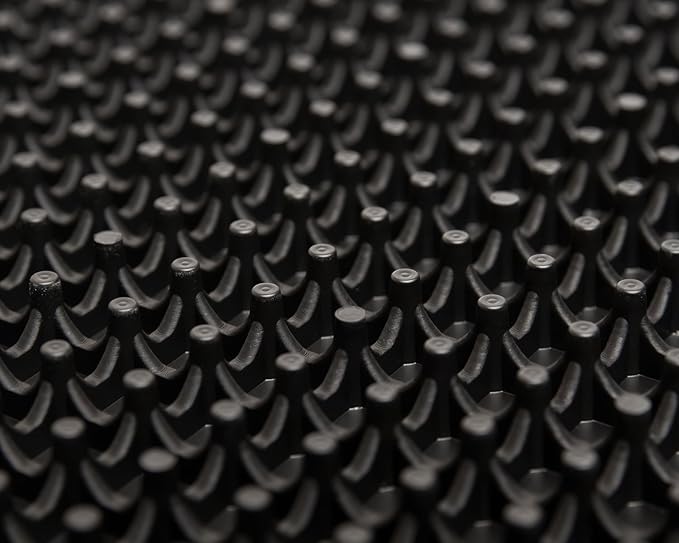 Big Floors 3X3LUXBLAKFLOOR Modular Interlocking Lightweight Plastic Dance Floor - Image 5