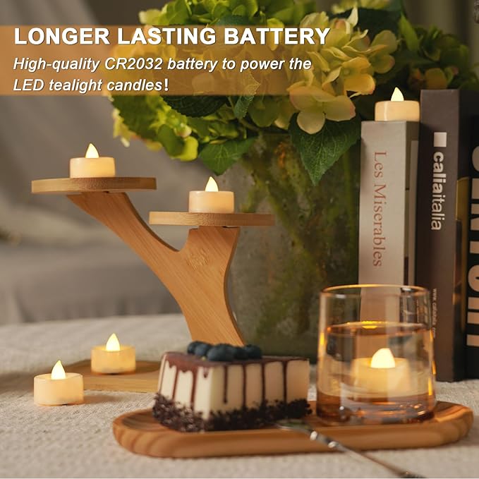 Beichi 100-Pack Flameless LED Tea Light Candles Bulk - Image 7
