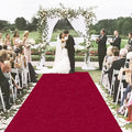 MODFUNS Aisle Runners for Weddings Burugndy Aisle Runner Rug 4FTx20FT Wedding by MODFUNS