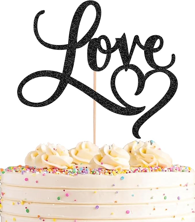 Love Cake Topper by AHAORAYCakeTopper