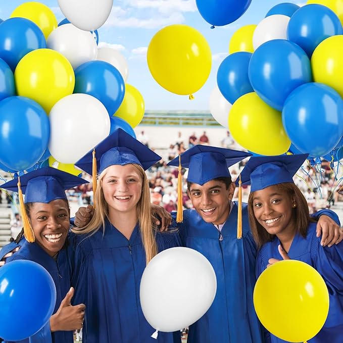 Paready Blue and Yellow Balloons - Image 3