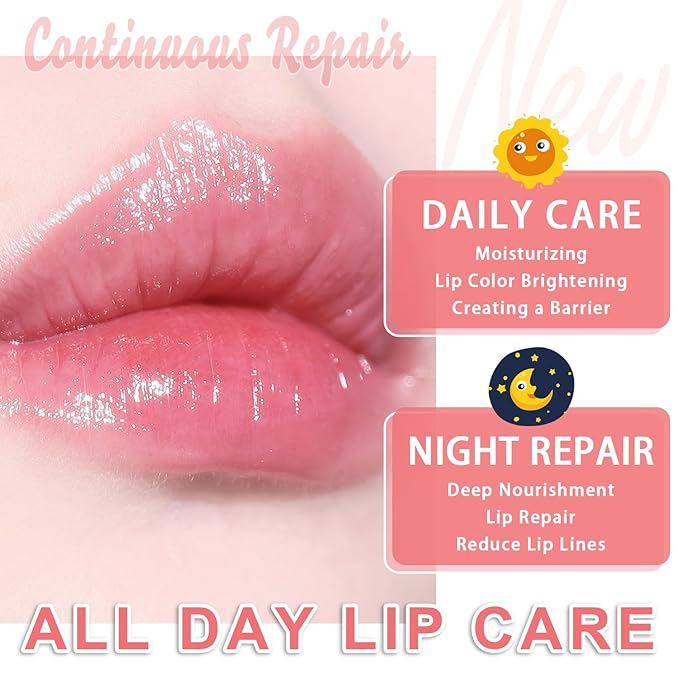 3 PCS Bee Lip Balm Mask Honey Pot, Watermelon, Cherry & Coconut Propolis - Image 2