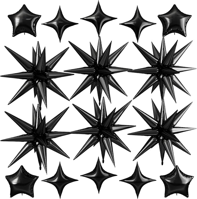 Black Star Balloon by Cledeco