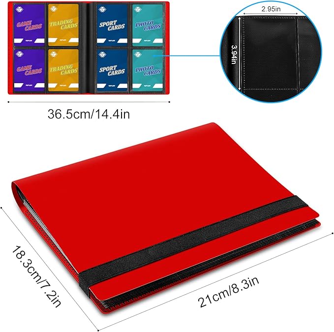 4 Pocket Card Binder for 160 Sleeves - Image 2