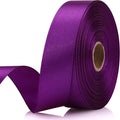 Purple Ribbon 7/8 Inch 30 Yards Satin Craft Ribbon-Single Face Polyester Ribbon by Unknown