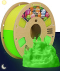 OVERTURE Glow PLA Filament 1.75mm 3D Printer Filament, 1kg Spool, Dimensional by OVERTURE3DPRINTERFILAMENT