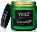 M&SENSE Fir & Orange Scented Candle, 11.6oz Soy Wax Non Toxic by MSENSE